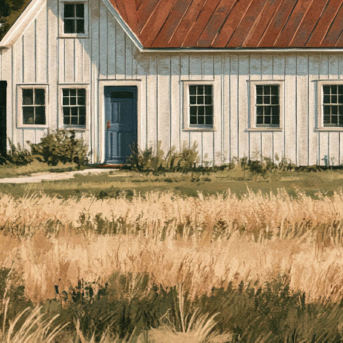 Golden Barnyard close-up detail