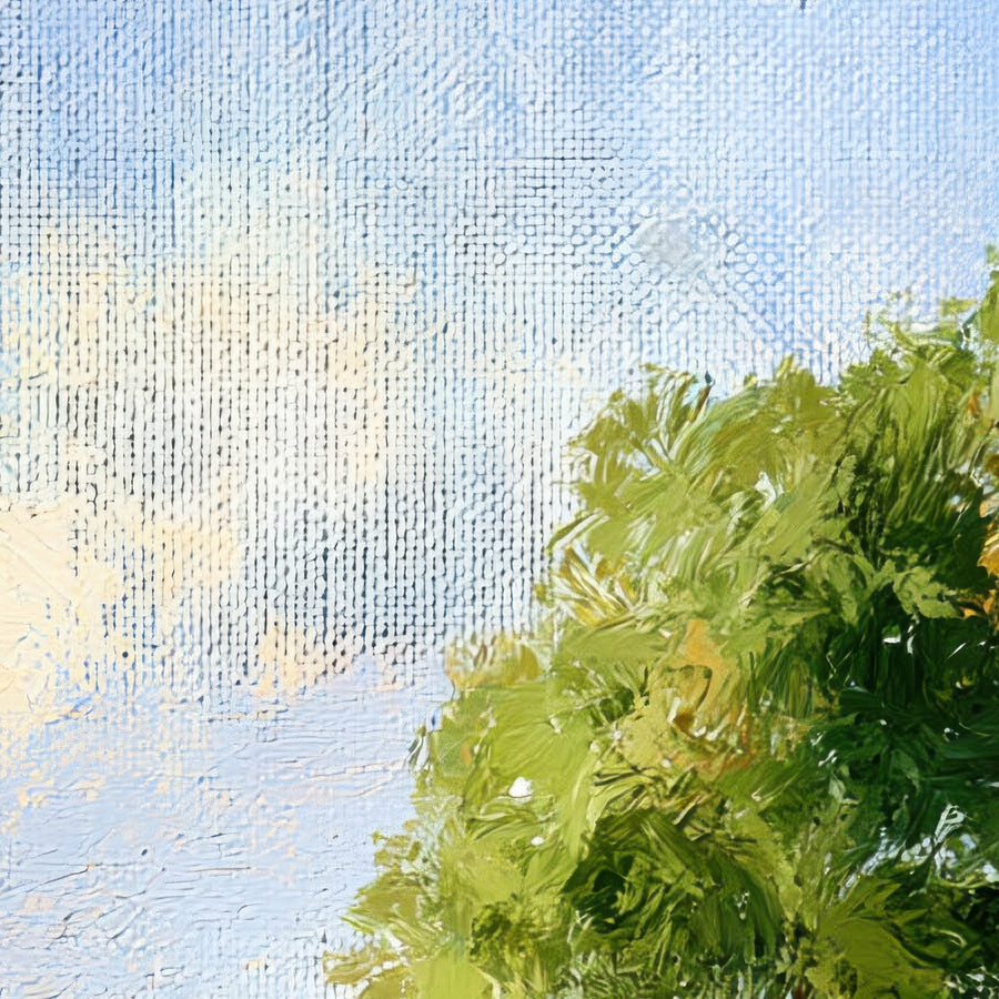 Quiet Lake Reflection – Impressionist Wall Art