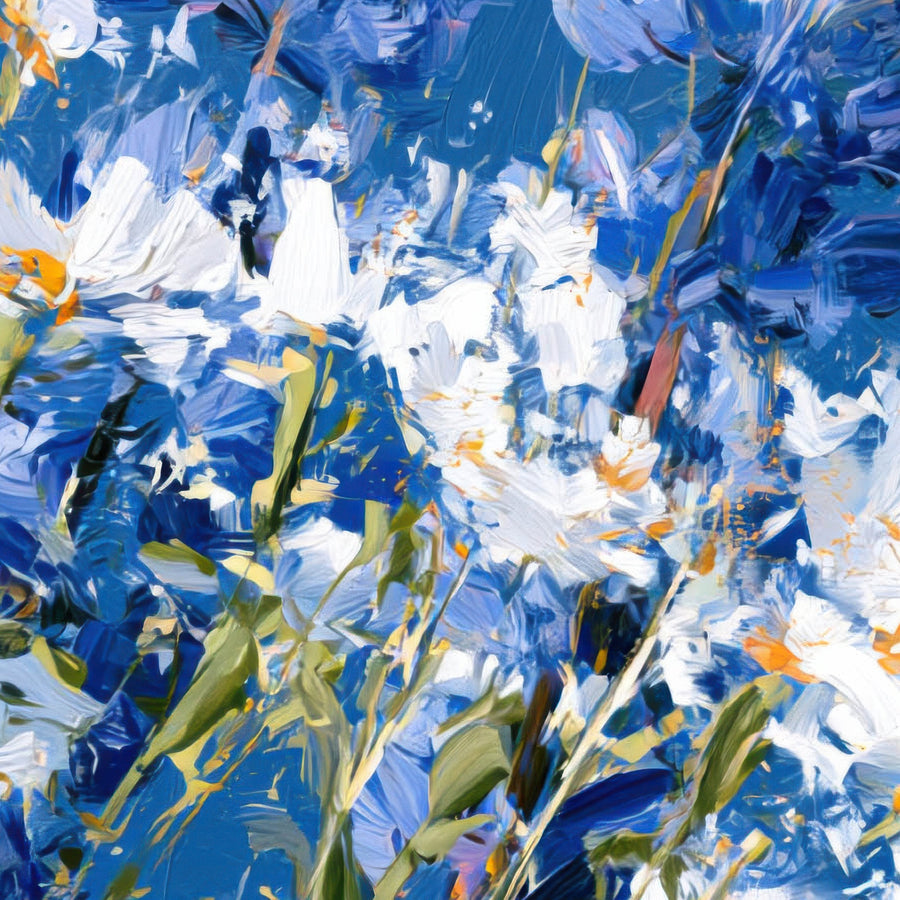Wildflowers by the Water – Impressionist Wall Art