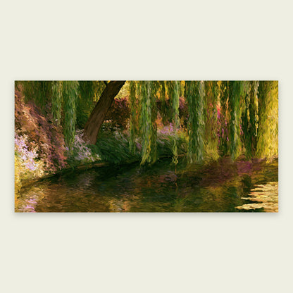 Weeping Willow Garden flat lay