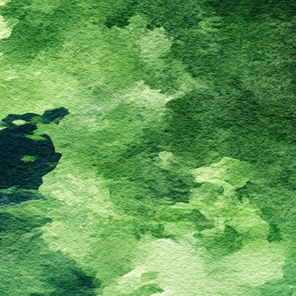 Green Canopy Reflection close-up detail