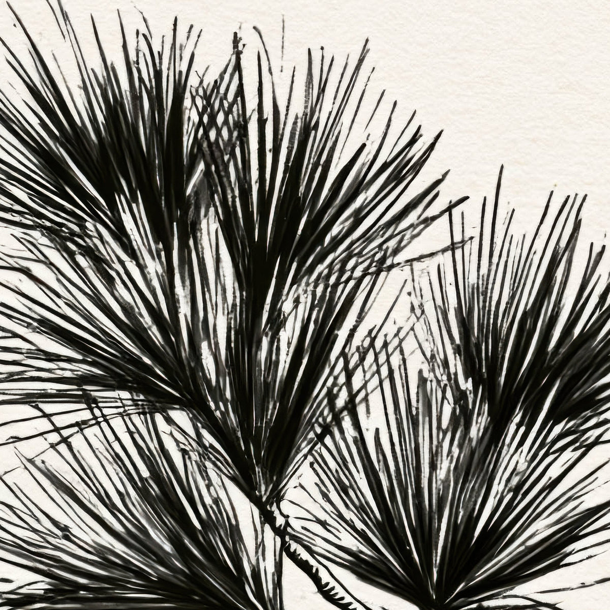 Japanese Botanical Chart close-up detail