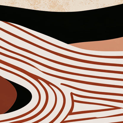 Desert River Valley Abstract close-up detail