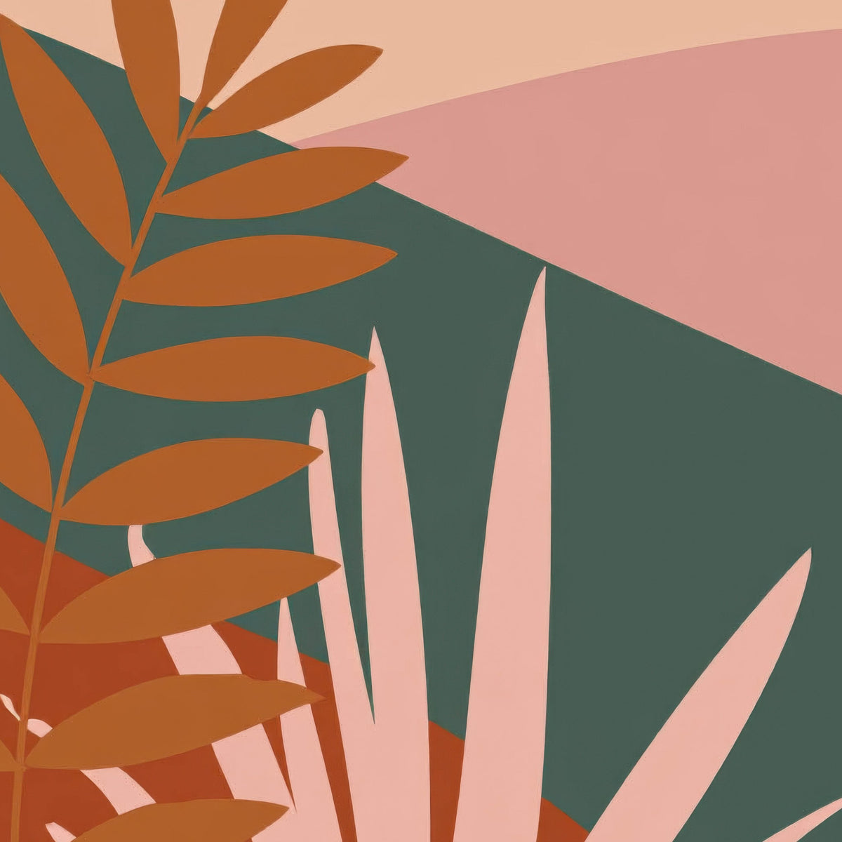 Pink Desert Hills Abstract close-up detail