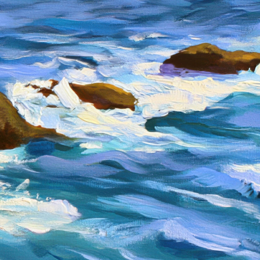 Rugged Sea Cliffs – Landscape Wall Art