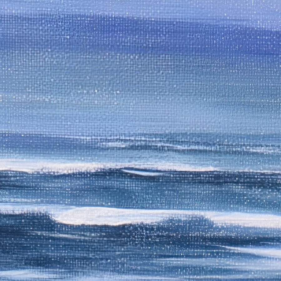 Coastal Waves at Dusk – Landscape Wall Art