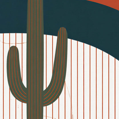 Desert Sunrise Diptych close-up detail
