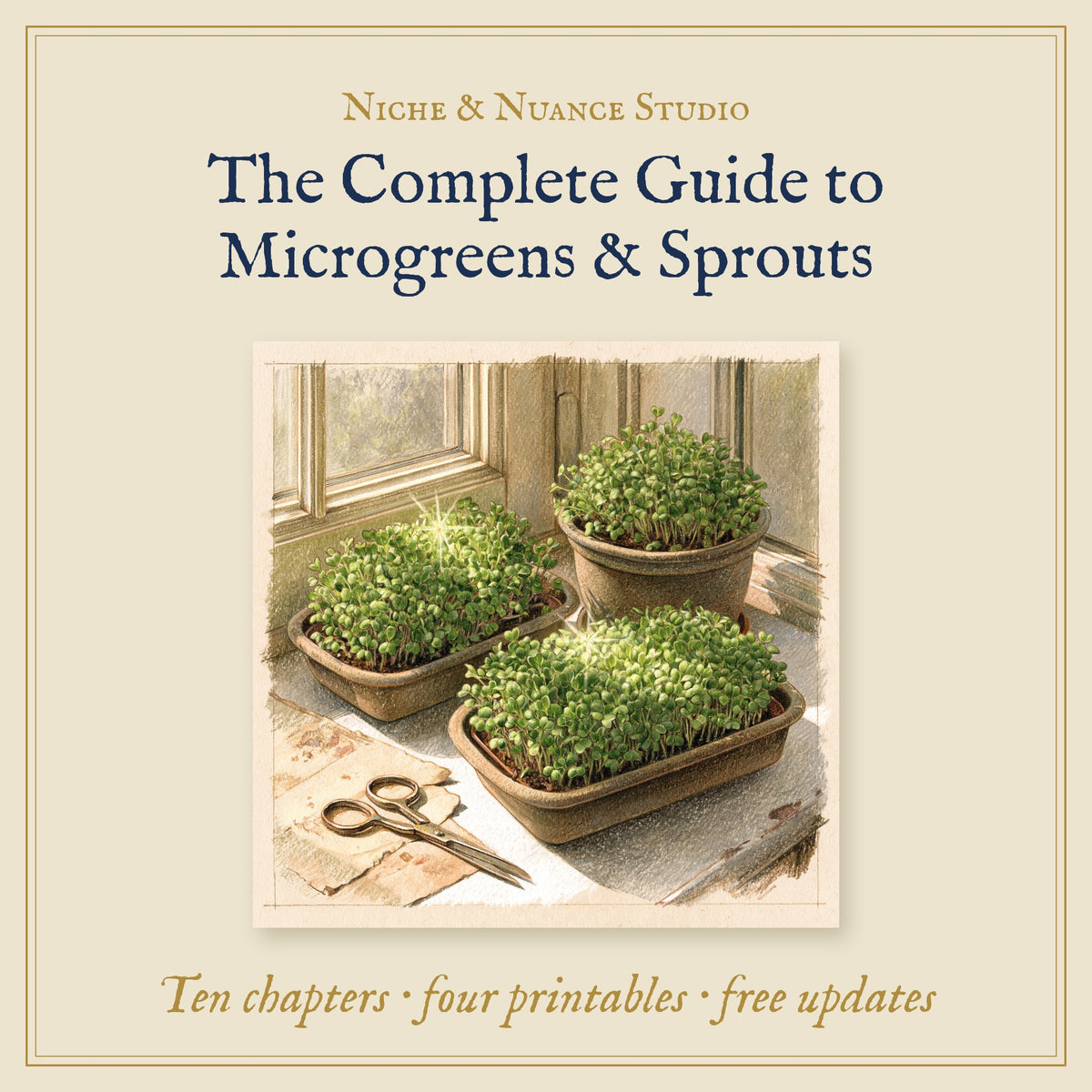 The Complete Guide to Microgreens & Sprouts