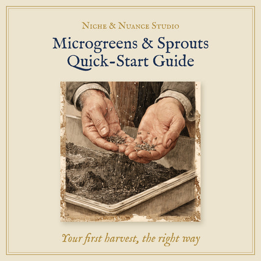 Microgreens & Sprouts Quick-Start Guide