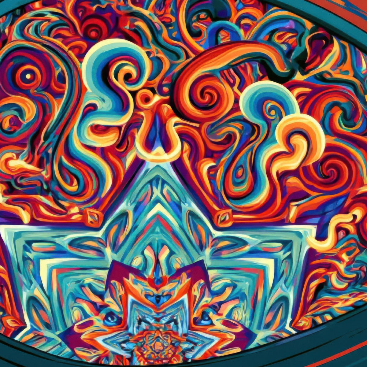 Double Peak Infinity Road close-up detail