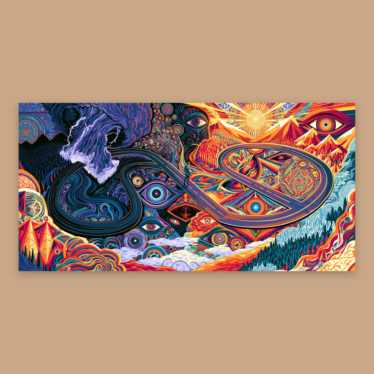 Canyon of Medallions flat lay