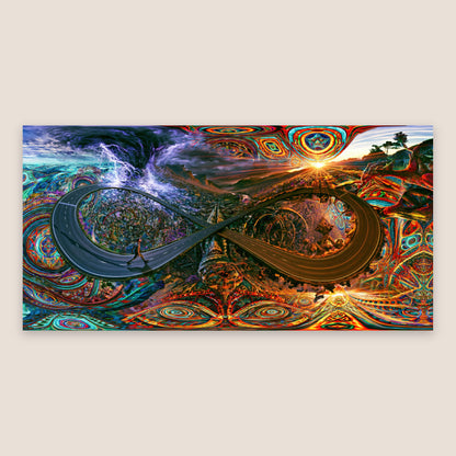 Storm to Sunset Infinity Road flat lay
