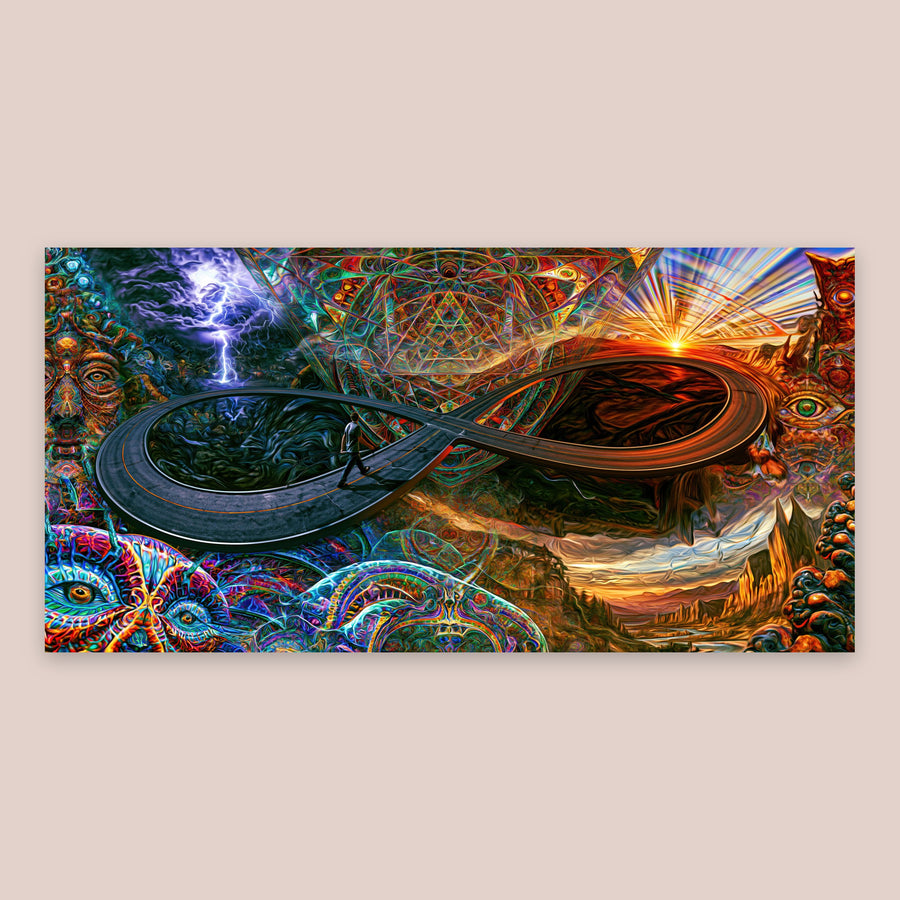 Cave to Sunburst – Psychedelic Wall Art