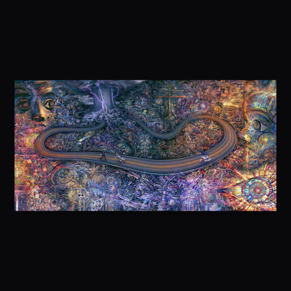 Pathway of a Thousand Eyes flat lay