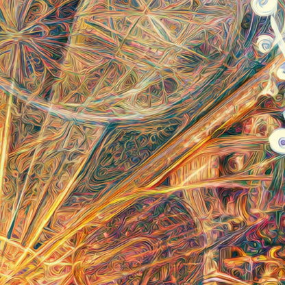 Infinity at the Crossroads close-up detail