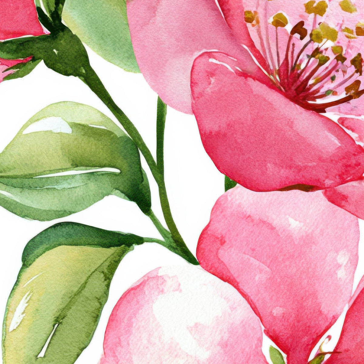 Cherry Blossom Pattern close-up detail
