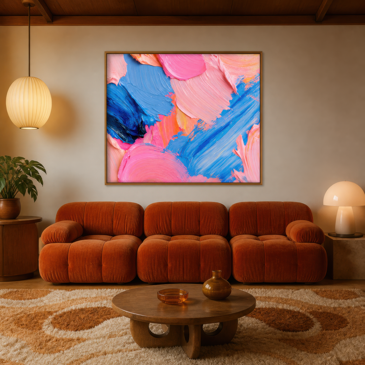 Technicolor Bloom – Dopamine Wall Art