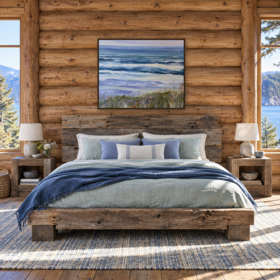 Coastal Waves at Dusk – Landscape Wall Art