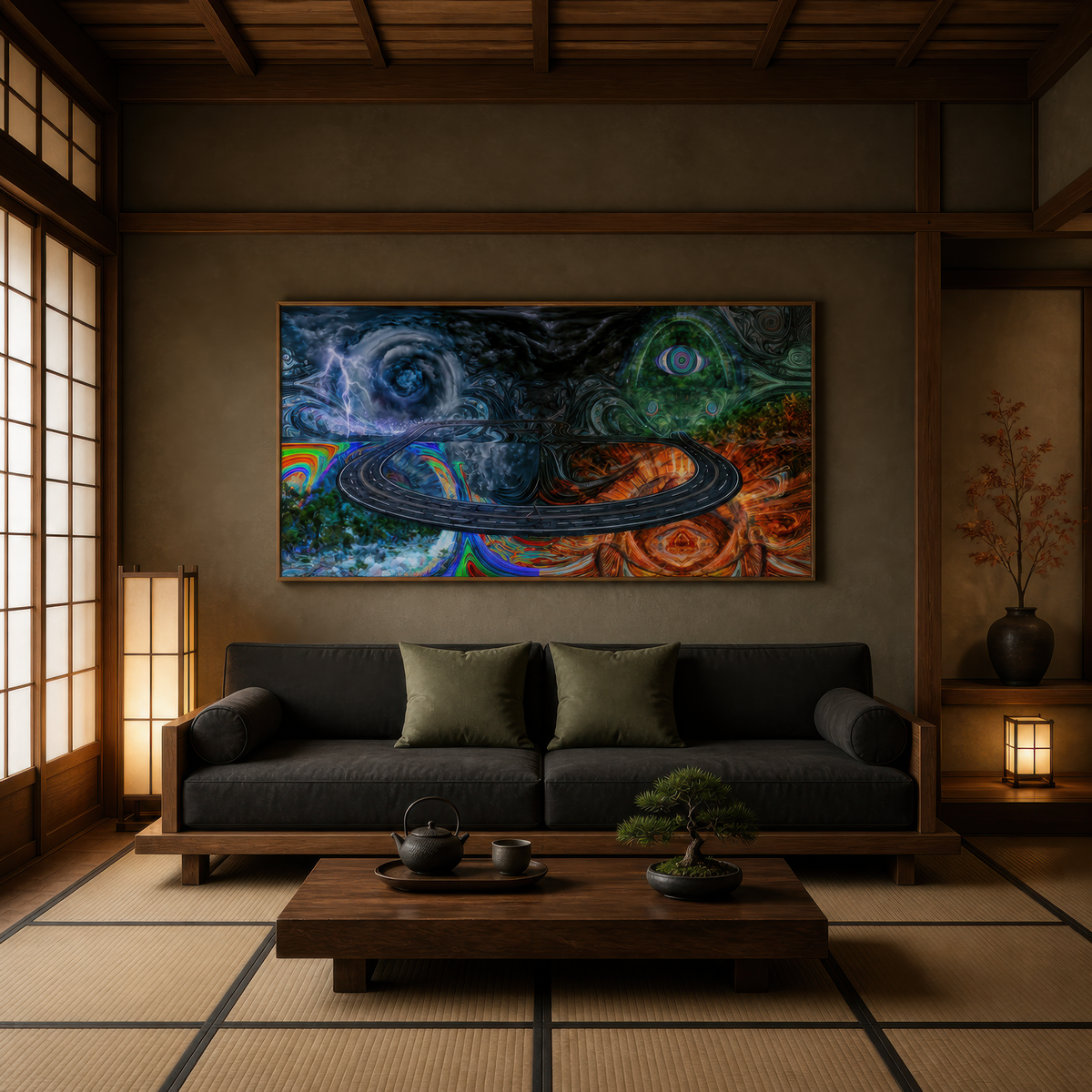 Feel Good Fractal – Psychedelic Wall Art