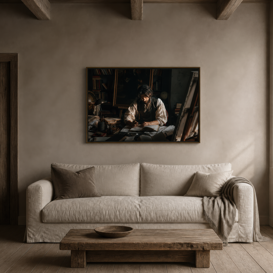 Antiquarian Hour – Dark Academia Wall Art