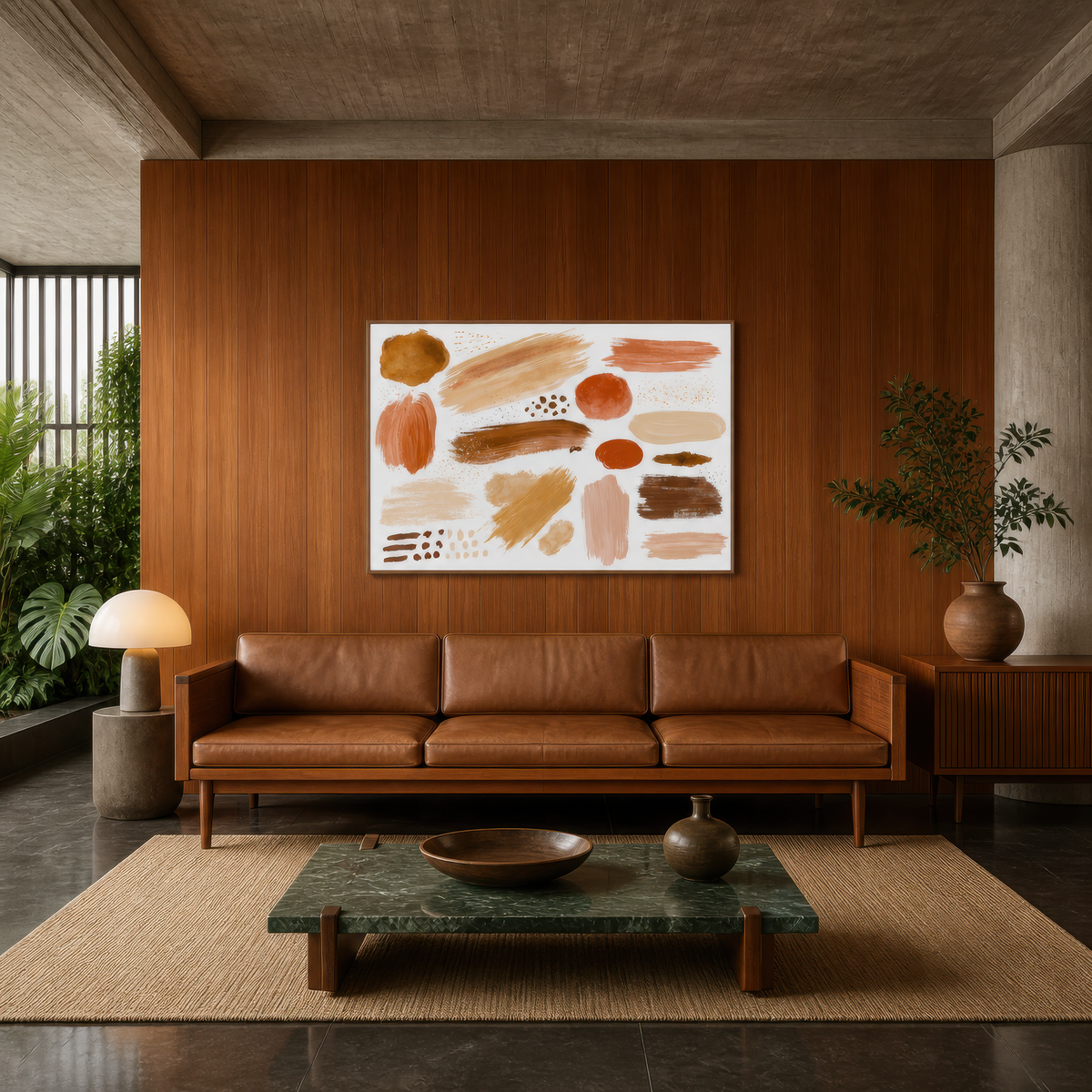 Wandering Brushstrokes – Boho Wall Art