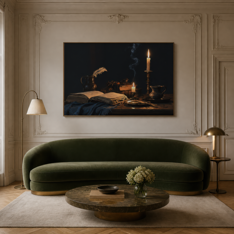 Brass & Ink – Dark Academia Wall Art