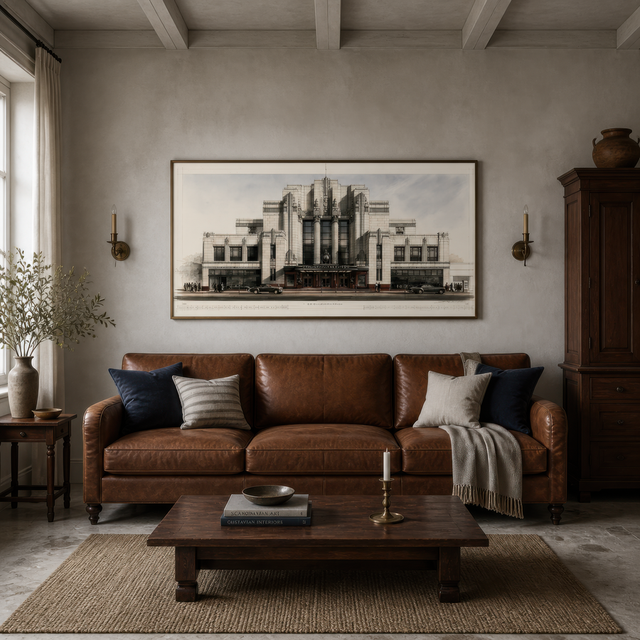Vintage Deco Theater – Art Deco Wall Art