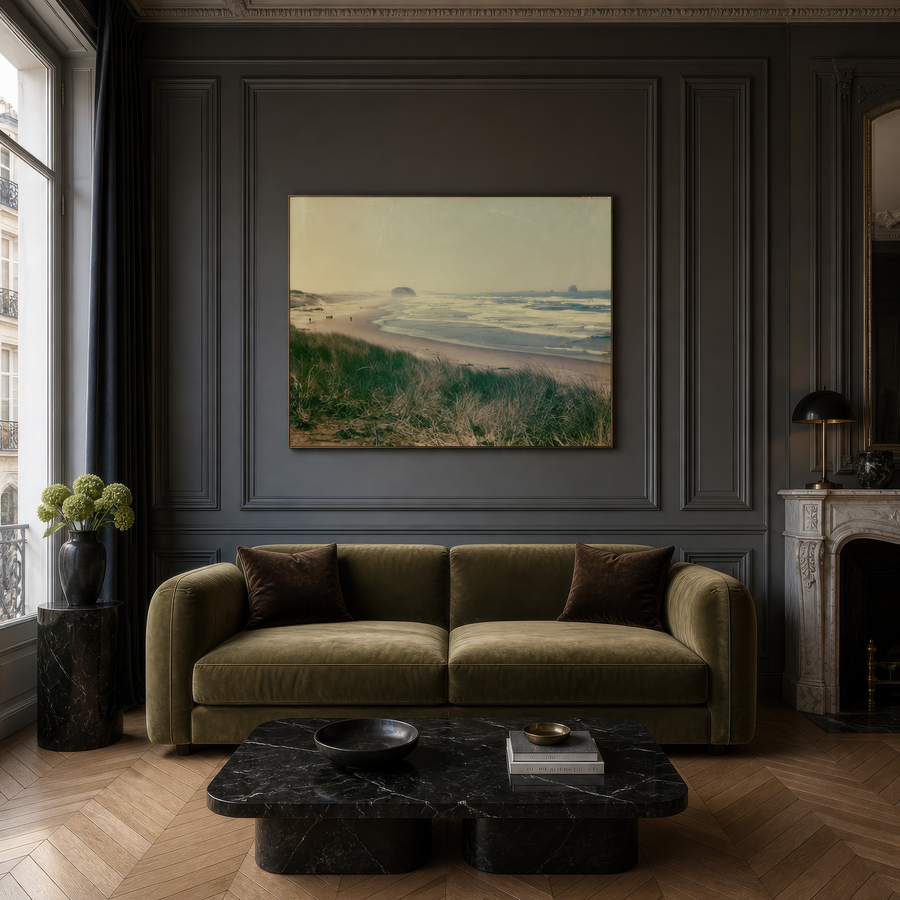 Coastal Dune Grasses and Sea Stacks – Landscape Wall Art