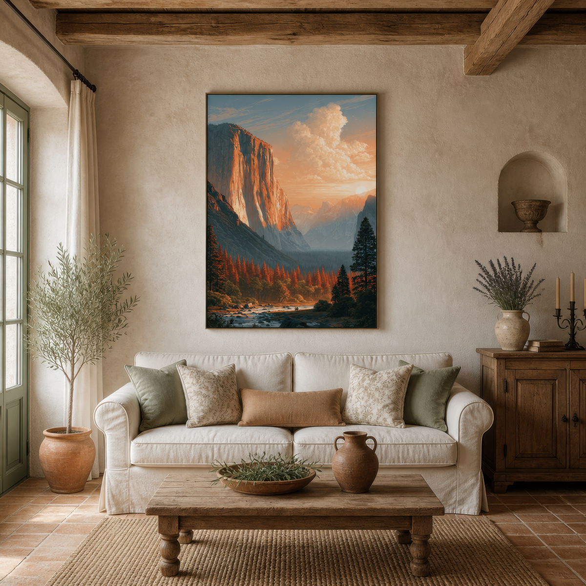 El Capitan at Sunset – National Park Wall Art