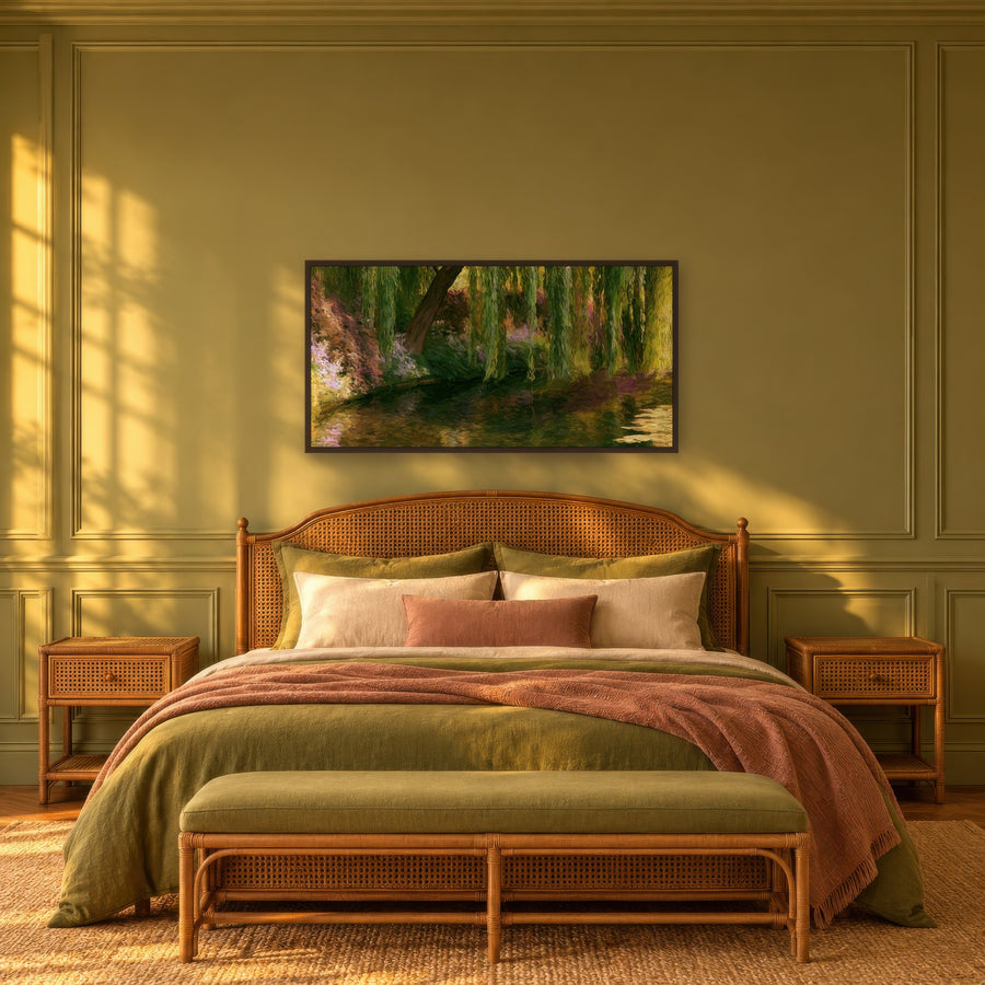 Weeping Willow Garden – Impressionist Wall Art